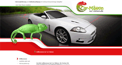 Desktop Screenshot of car-maeleon.de